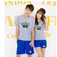 Jual ayo beli Cp St Pokemon Misty LT setelan couple combed babyterry misty Murah