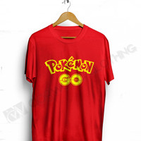 Jual L923 KAOS POKEMON GO 1 warna merah KODE PL923 Murah