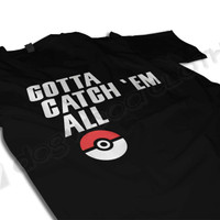 Jual L924 KAOS POKEMON GOTTA CATCH EM ALL KODE PL924 Murah