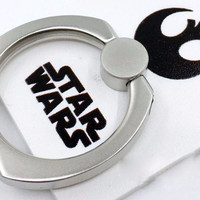 Jual Ring hp stand hp holder iRing stainless steel motif star wars - HCR037 Murah