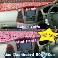 Jual Alas dashboard mobil miki mickey minnie mini mouse pink fanta merah Murah