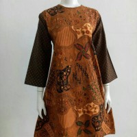 BAJU BATIK SOLO - TUNIK BATIK LAWASAN - DRESS BATIK SOLO