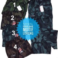 Jual Sirwal Anak SD SMP | Sirwal Loreng | Sirwal Army | Laa Isbal | Celana Murah