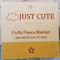 Jual M7548 Just Cute Double Fleece Baby Blanket Se KODE QE7548 Murah