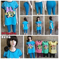 Jual Babydoll baju tidur legging bella minnie mouse Murah