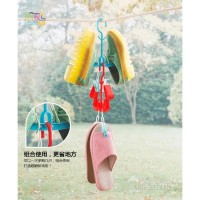 Jual Hanger Shoes Dry Dryer Shoe Gantungan Jemuran Sepatu Gantungan Sandal Murah