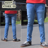 Jual Celana jeans pria / skinny jeans cowok / slim fit jeans / DC, Supreme, Murah
