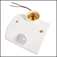 Jual Fitting Lampu E27 Otomatis Sensor Gerak + Delay Motion Light Murah