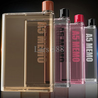 Jual EXCLUSIVE MemoBottle A5 Letter 420ml Botol Minum Memo Bottle Tipis Sli Murah