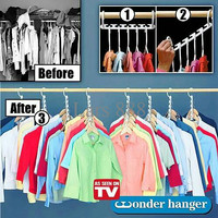 Jual EXCLUSIVE Magic Hanger / Wonder Hanger / Hanger Ajaib gantungan baju a Murah