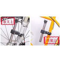 Jual DISKON Dudukan Lampu Senter Sepeda LED Lenser Bicycle Mount Clip Murah