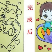 Jual Kertas Seni Pasir (Sand Art) Untuk Anak Kecil Aneka Motif Promo !!!!!! Murah