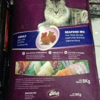 Hobi makanan-kucing Murah , Blisk cat food 8kg sekelas whiskas
