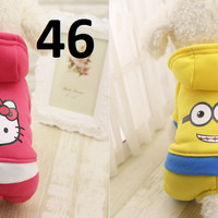 Jual Hobi TERBARU kostum hello kitty minion baju hewan pakaian anjing Murah