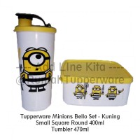 Jual Tupperware Minion Set - Kuning Murah