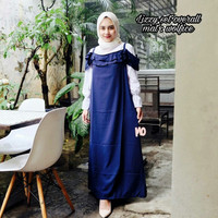 Jual Baju muslim gamis lizzy set overall murah Murah