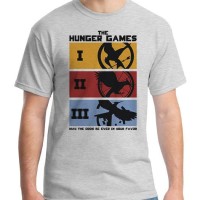 Jual Hunger Game 02 - Kaos Hunger Games / Kaos Mockingjay / Kaos Film Murah