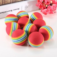 Jual Size 5 cm, 10 Pcs Swing Golf Ball Sponge Indor Practice I Bola Golf Murah