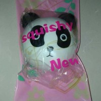Jual Squishy Lucu Panda Head Vlampo Love Kepala Panda UNIK MURAH Murah