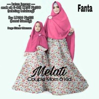 Jual Couple Syari Melati Fanta Couple Muslim Ibu dan Anak Murah