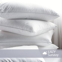 Jual Paket 1 Bantal + 1 Guling Tidur LAZY Sunday , BEST DEAL !! Top Quality Murah