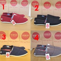 Jual Sepatu Wakai Pria Wanita - Sepatu Slip On - Sepatu Fashion 03 Murah