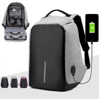 Jual Anti Theft BackPack/Tas ransel Laptop anti maling anti air+USB Charger Murah