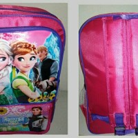Jual Tas Sekolah Anak Frozen + Pelindung Hujan / Rain Cover Tas Murah