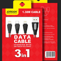 Jual JOYROOM KABEL USB - DATA - COMBO - 3 IN 1 JR-S105 Murah