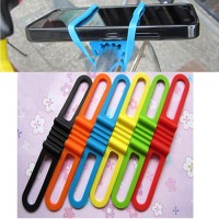 Jual Silicone Strap Bike Bracket Mount Holder Flashlight Senter Sepeda -1 Murah