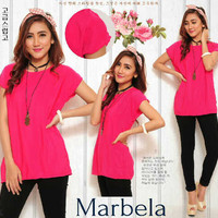 Jual PROMO Buse Marbella pakaian wanita atasan twiscone pink fanta Murah