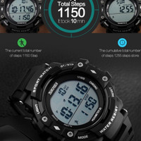 Jual Termurah ORIGINAL! JAM TANGAN SKMEI Pedometer Olahraga Sport Watch ANT Murah