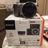 Jual Sony Alpha a5000 with 16-50mm OSS Lens Murah