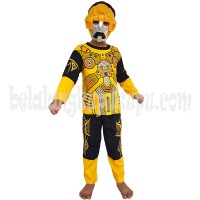 Jual Baju Anak Kostum Topeng Superhero Transformers Bumblebee Murah