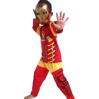 Jual Baju Anak Kostum Topeng Superhero Iron Man Murah