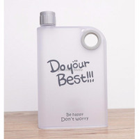 Jual EXCLUSIVE! Memobottle Botol Minum Flat 380ml TERLARIS Murah