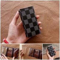 Jual Gantungan Kunci Dompet STNK LV Louis Vitton motor mobil cowok cewek Murah