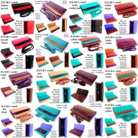Jual HV1831 DOMPET CLUTCH KULIT SUEDE WANITA ZARA COMBI KODE BIS1885 Murah