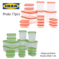 Jual IKEA Pruta - Tempat penyimpanan / kotak makanan / food container Murah