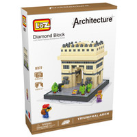 Jual Jual Lego Bangunan Arsitektur Nano Block Triumphal Arch Murah TNN001 Murah