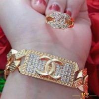 Jual set xuping gelang & cincin Murah