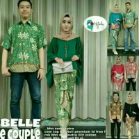 Jual HJ Setelan sarimbit kebaya batik muslim modern BELLE SET LILIT MURAH Murah