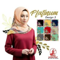 kerudung segiempat hijab umama scarf platinum jilbab parua europe