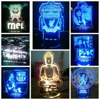 Lampu Hias/Foto Uk 14x14 cm
