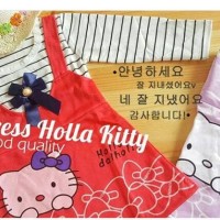 Jual Setelan Dress Anak Holla Kitty Murah