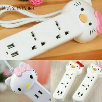 Jual colokan dan sambungan kabel hello kitty Murah