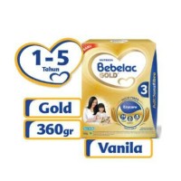 Jual Bebelac gold 3 vanila 360gr Murah