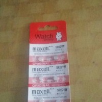 Jual Baterai Jam Tangan Maxell SR521W Murah