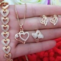 Jual set perhiasan xuping set 21.8 Murah