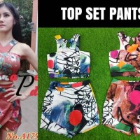 Jual stelan crop skort - sexy dress setelan pendek Murah
